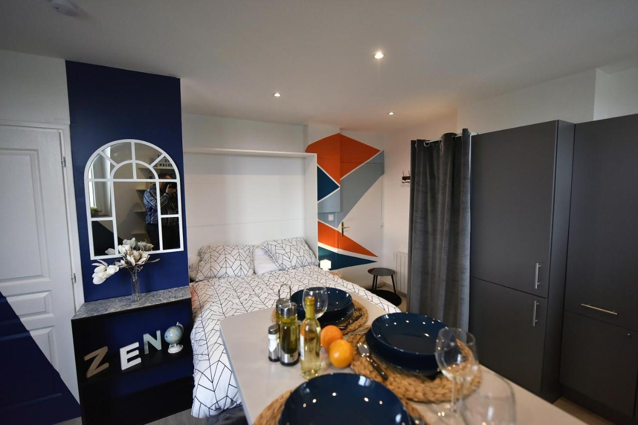 Studio L'Échappée Bleue - 250m de la plage Berck Exterior foto
