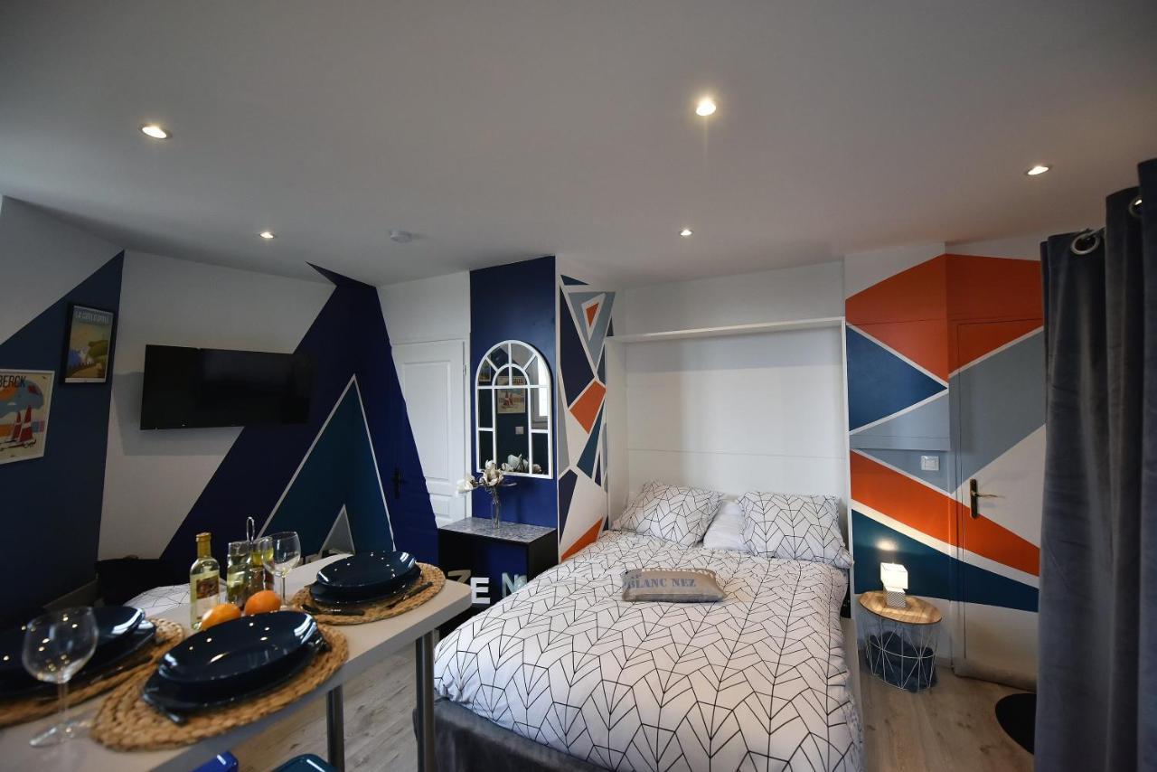 Studio L'Échappée Bleue - 250m de la plage Berck Exterior foto
