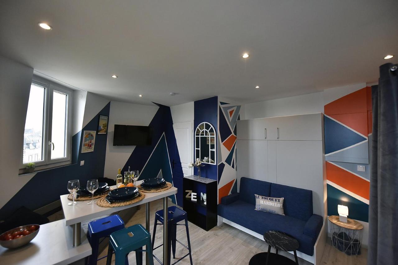 Studio L'Échappée Bleue - 250m de la plage Berck Exterior foto
