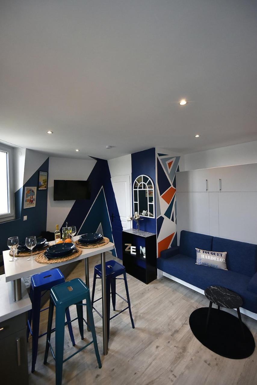 Studio L'Échappée Bleue - 250m de la plage Berck Exterior foto