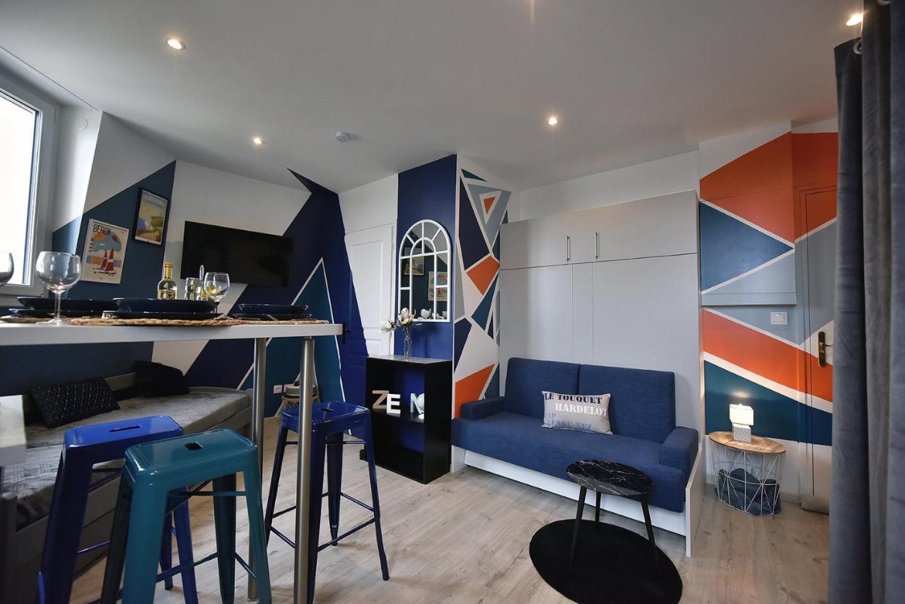 Studio L'Échappée Bleue - 250m de la plage Berck Exterior foto